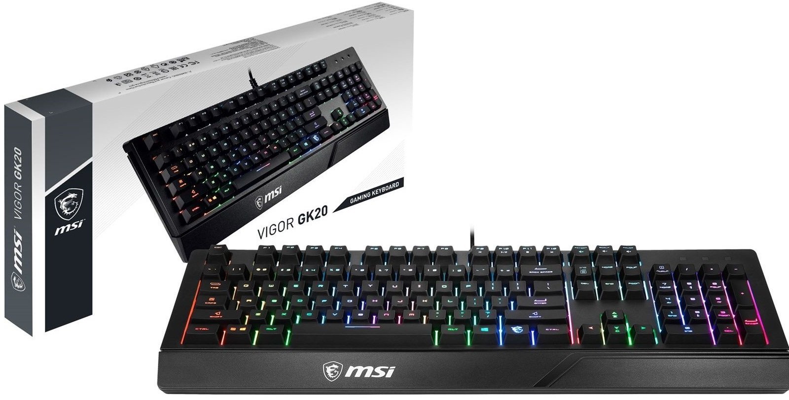 Ігрова клавіатура MSI Vigor GK20 UA (VIGOR_GK20_UA)