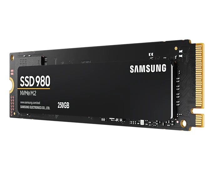 SSD накопичувач M.2 Samsung 980 250GB NVMe PCIe Gen 3.0 x4 2280 (MZ-V8V250BW)