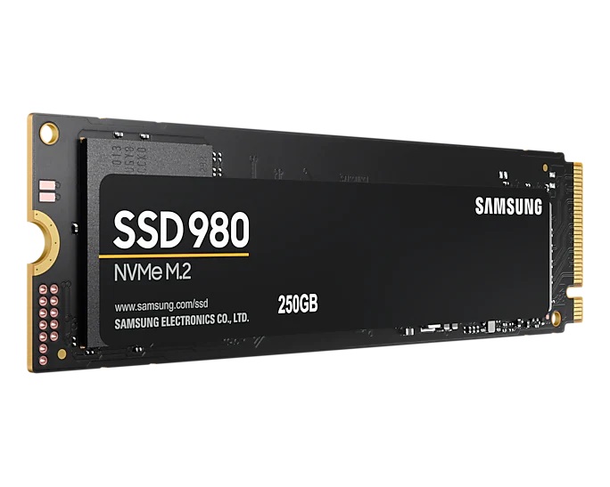 SSD накопичувач M.2 Samsung 980 250GB NVMe PCIe Gen 3.0 x4 2280 (MZ-V8V250BW)