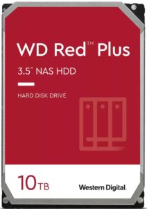 WD Жорсткий диск 10TB 3.5" 7200 256MB SATA Red Plus NAS