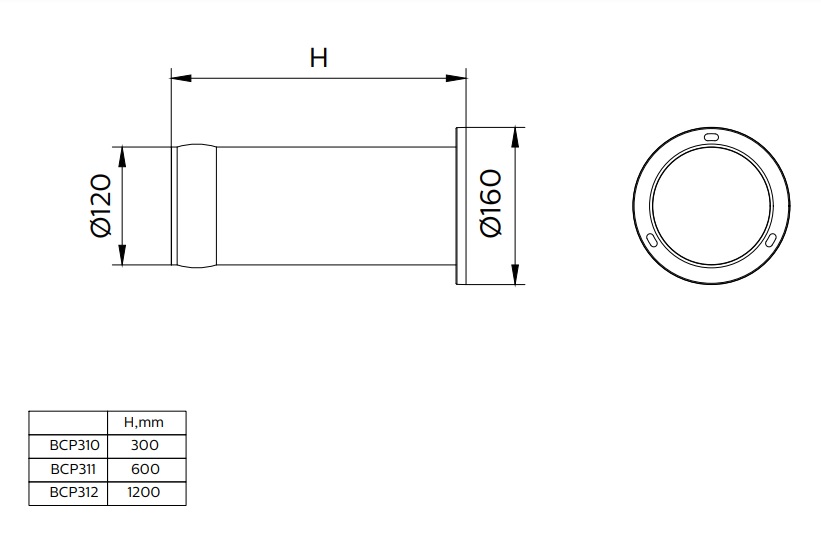 Парковий світильник стовпчик Philips BCP312 LED760/WW 15W 100-240V Cyl BK 1200мм (911401755282)