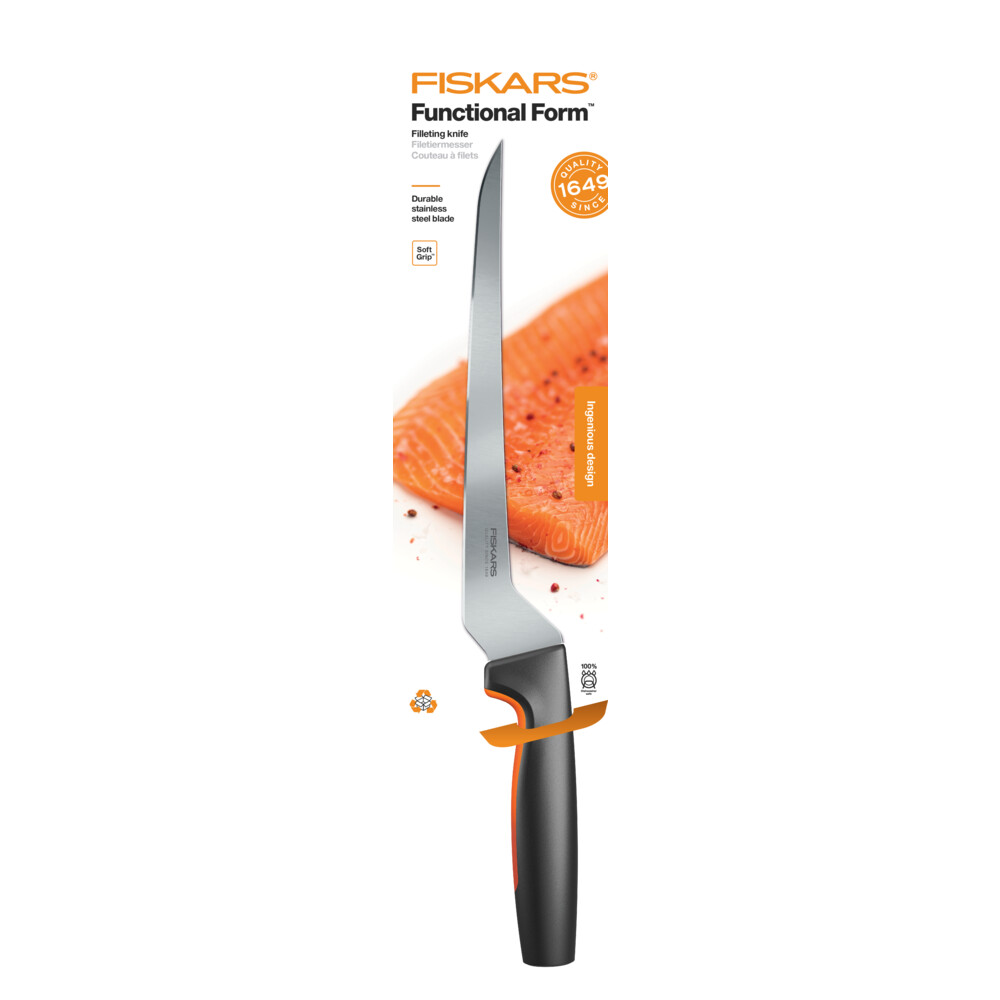 Нож филейный Fiskars FF 22 см (1057540)