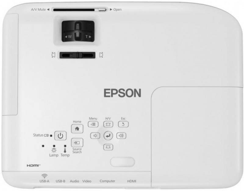 Проектор Epson EB-W06 (3LCD, WXGA, 3700 ANSI lm)