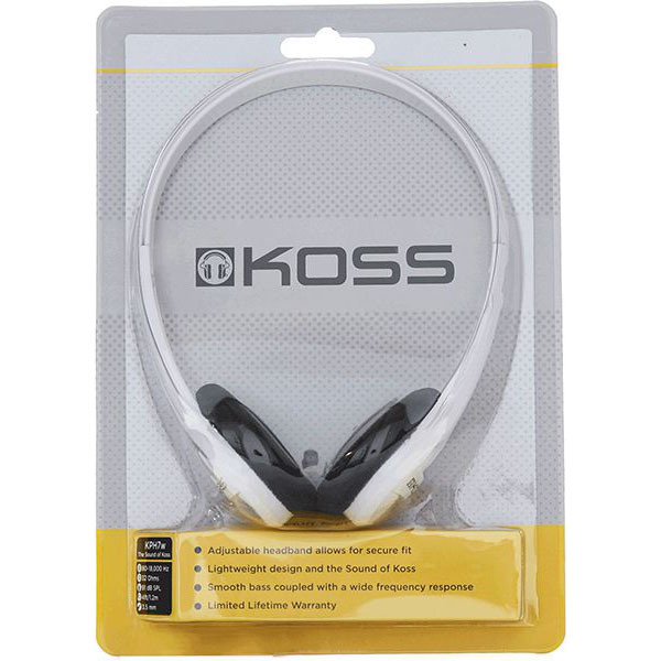 Навушники Koss KPH7w On-Ear White (192865.101)