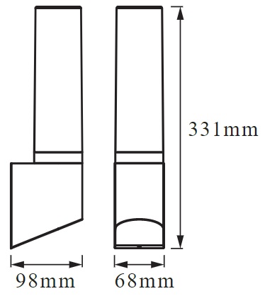 Фасадний світильник ENDURA STYLE LANTERN FLARE WALL 7w DG