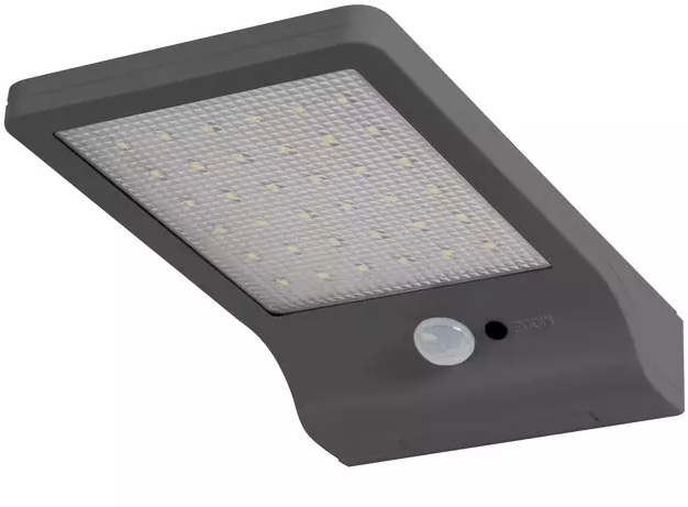 Світильник на сонячній батареї Osram DoorLED SOLAR 3w (320Lm) 4000K датчик руху (4058075267862)