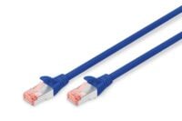 Патч-корд DIGITUS CAT 6 S-FTP, 1м, AWG 27/7, LSZH, Blue (DK-1644-010/B)