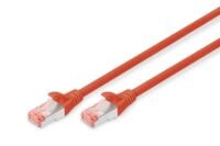 Патч-корд DIGITUS CAT 6 S-FTP, 1м, AWG 27/7, LSZH, Red (DK-1644-010/R)