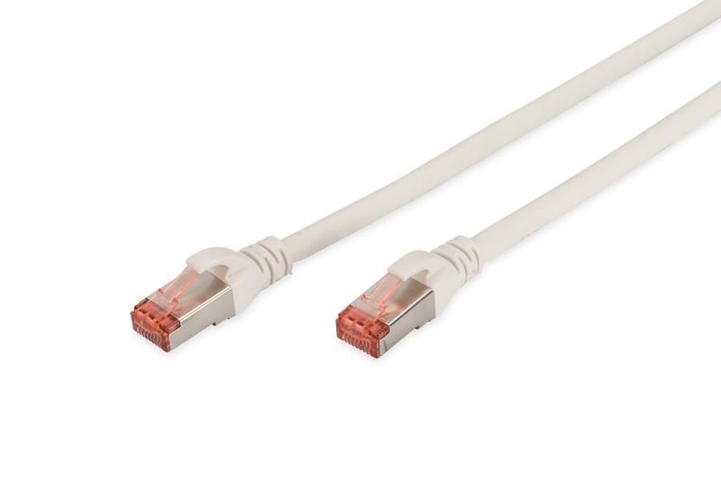 Патч-корд DIGITUS CAT 6 S-FTP, 2м, AWG 27/7, LSZH, White (DK-1644-020/WH)