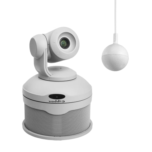 Комплект с колонкой ВКС Vaddio ConferenceSHOT AV CeilingMIC White (999-99950-101W)