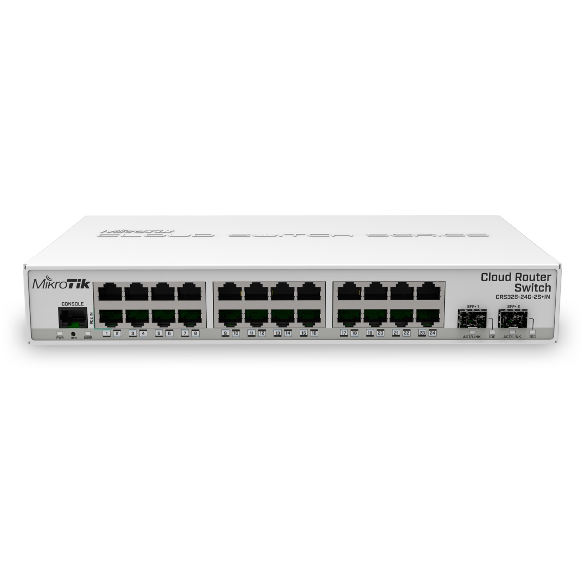 Комутатори MikroTik CRS326-24G-2S + IN (CRS326-24G-2S + IN)