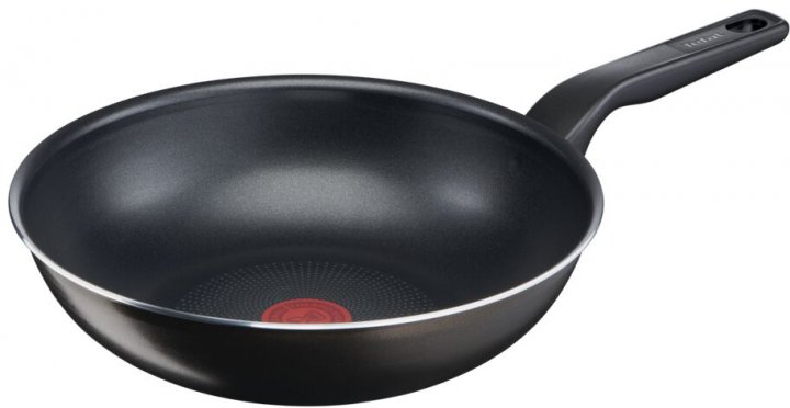 Сковорода ВОК Tefal XL Intense, 28см, алюміній, чорний