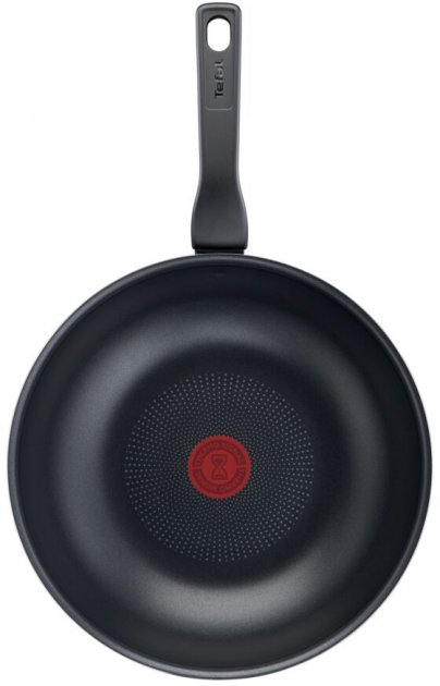 Сковорода ВОК Tefal XL Intense, 28см, алюміній, чорний