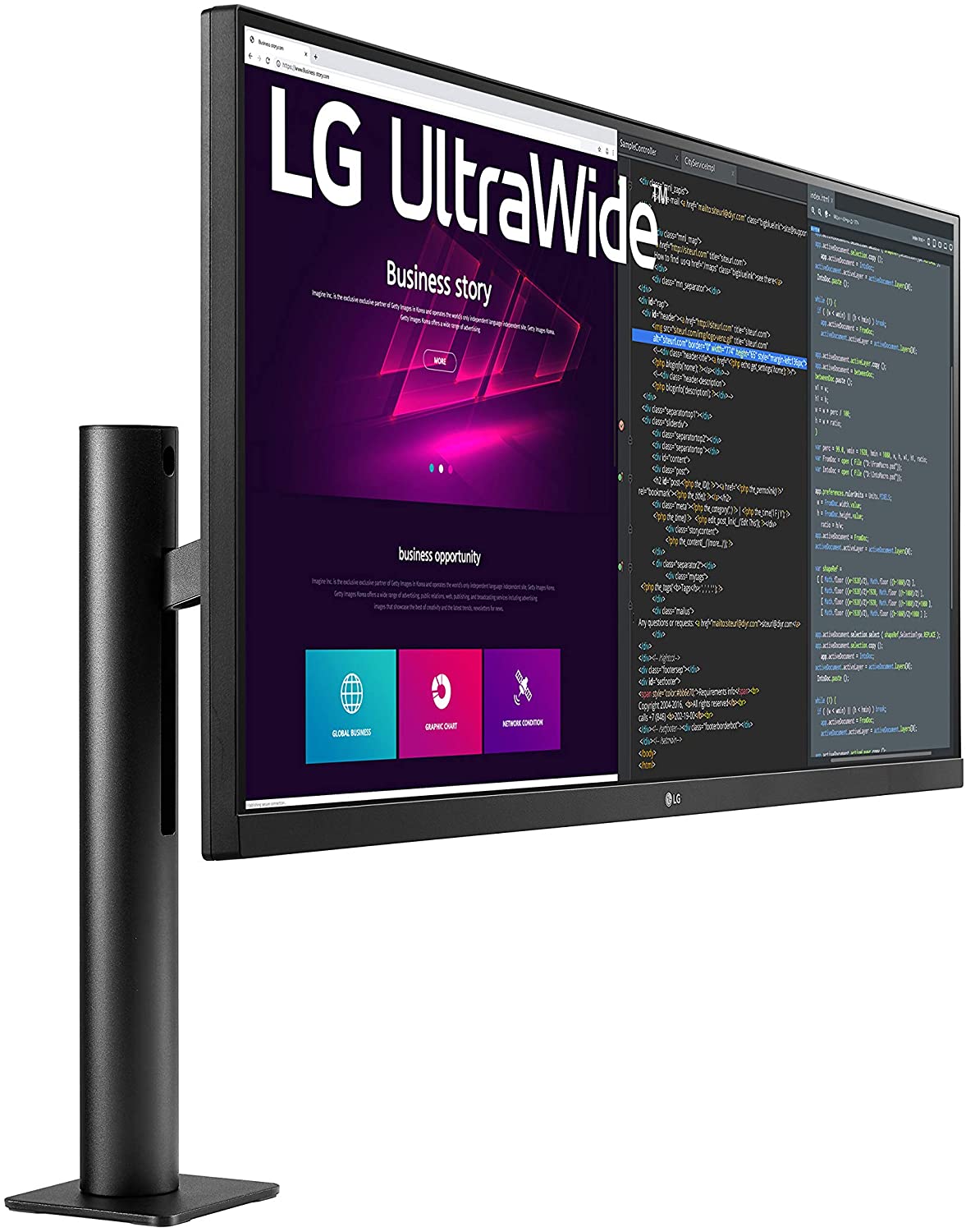 Монітор 34" LG UltraWide 34WN780-B