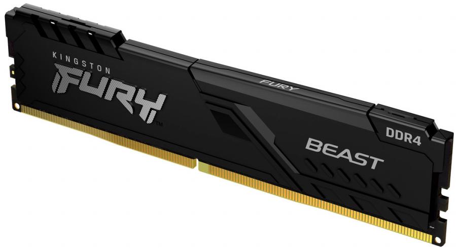 Пам'ять для ПК Kingston DDR4 2666 16GB Kingston Fury Beast (KF426C16BB/16)