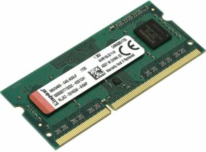 Пам'ять для ноутбука Kingston DDR3 1600 8GB SO-DIMM 1.35/1.5V (KVR16LS11/8WP)