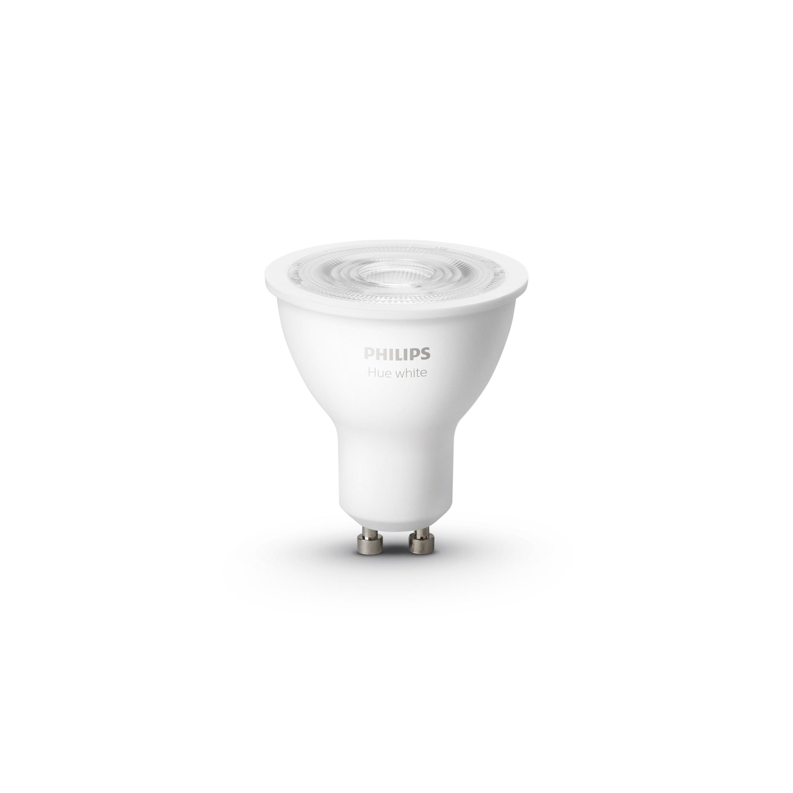 Розумна лампа Philips Hue GU10, 5.2W(57Вт), 2700K, White, Bluetooth, з регулюванням яскравості світла