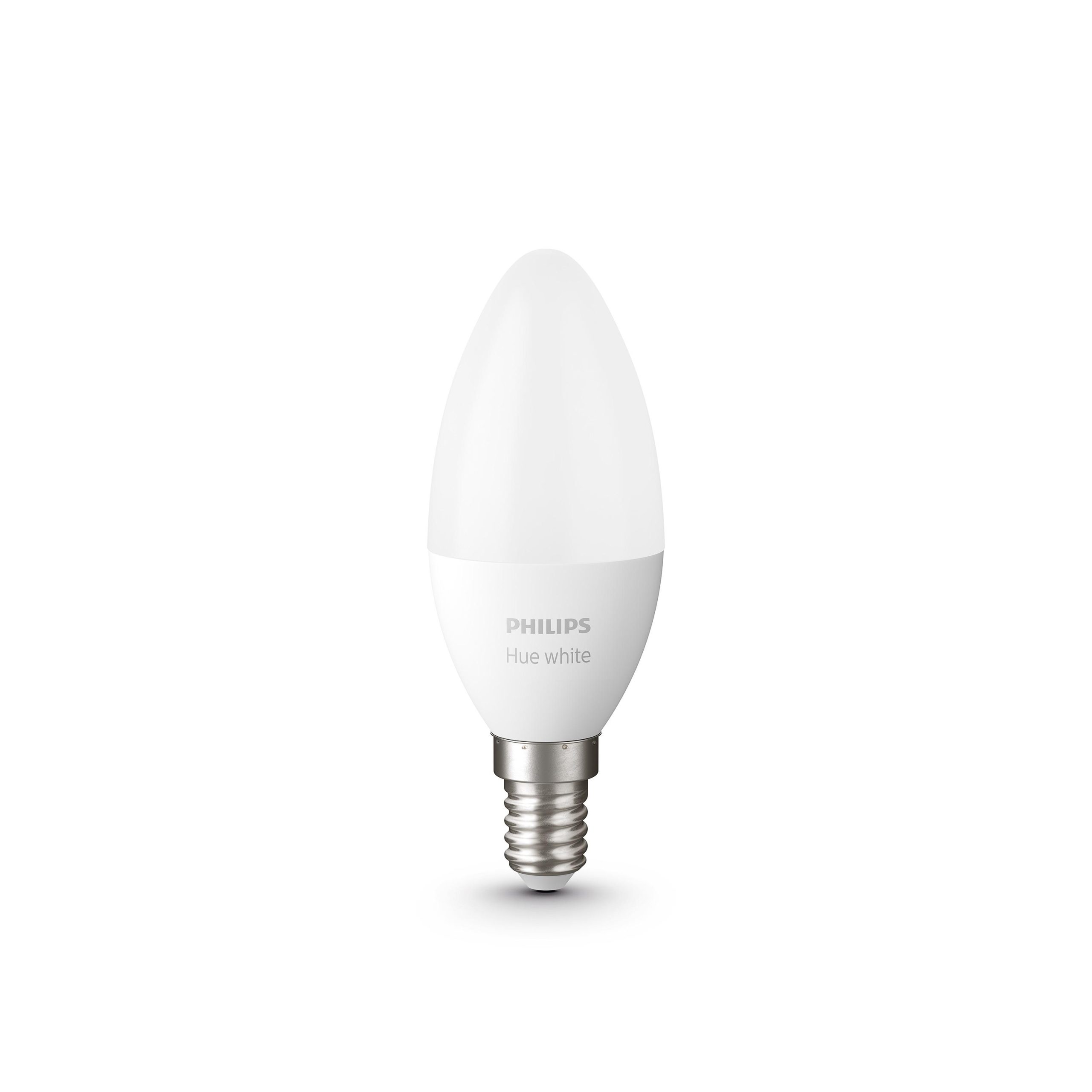 Розумна лампа Philips Hue E14, 5.5W(40Вт), 2700K, White, Bluetooth, з регулюванням яскравості світла