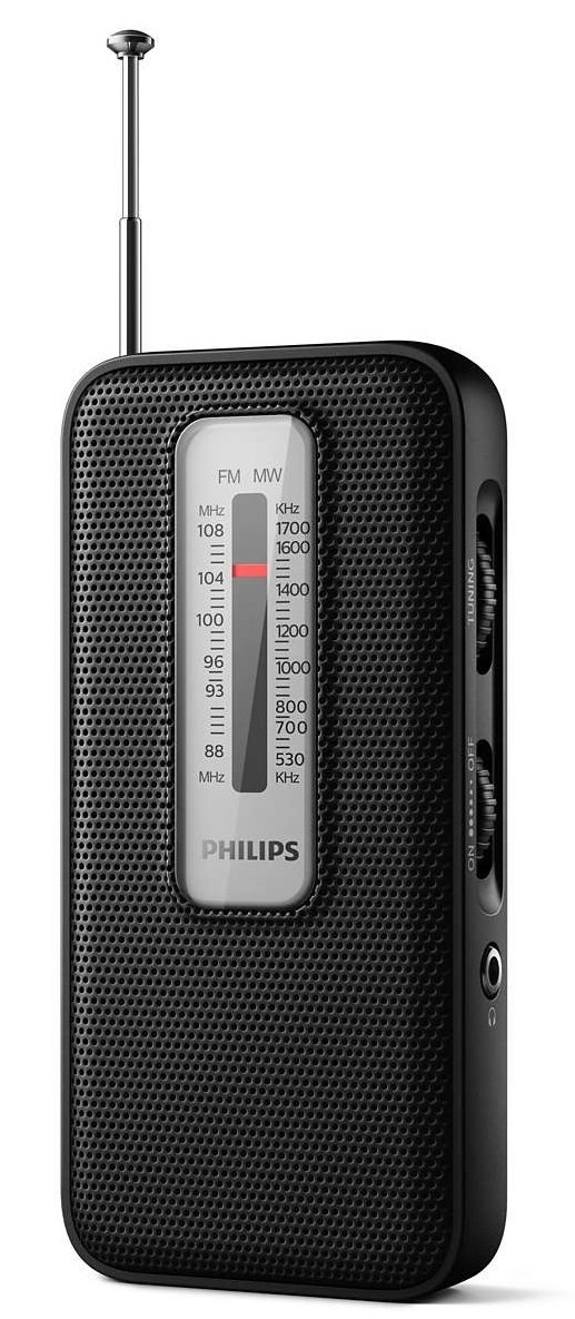 Портативне радіо Philips TAR1506 FM/MW, mono 100 mW, AUX 3.5mm, 2хAAA