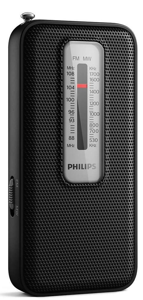 Портативне радіо Philips TAR1506 FM/MW, mono 100 mW, AUX 3.5mm, 2хAAA