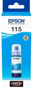 Контейнер с чернилами Epson 115 EcoTank L8160/L8180 cyan