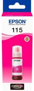 Контейнер с чернилами Epson 115 EcoTank L8160/L8180 magenta