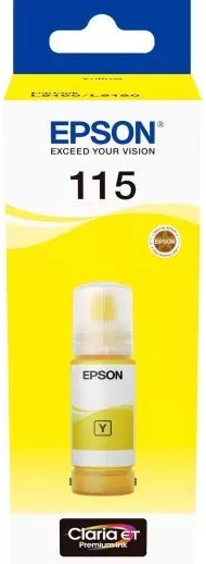 Контейнер с чернилами Epson 115 EcoTank L8160/L8180 yellow