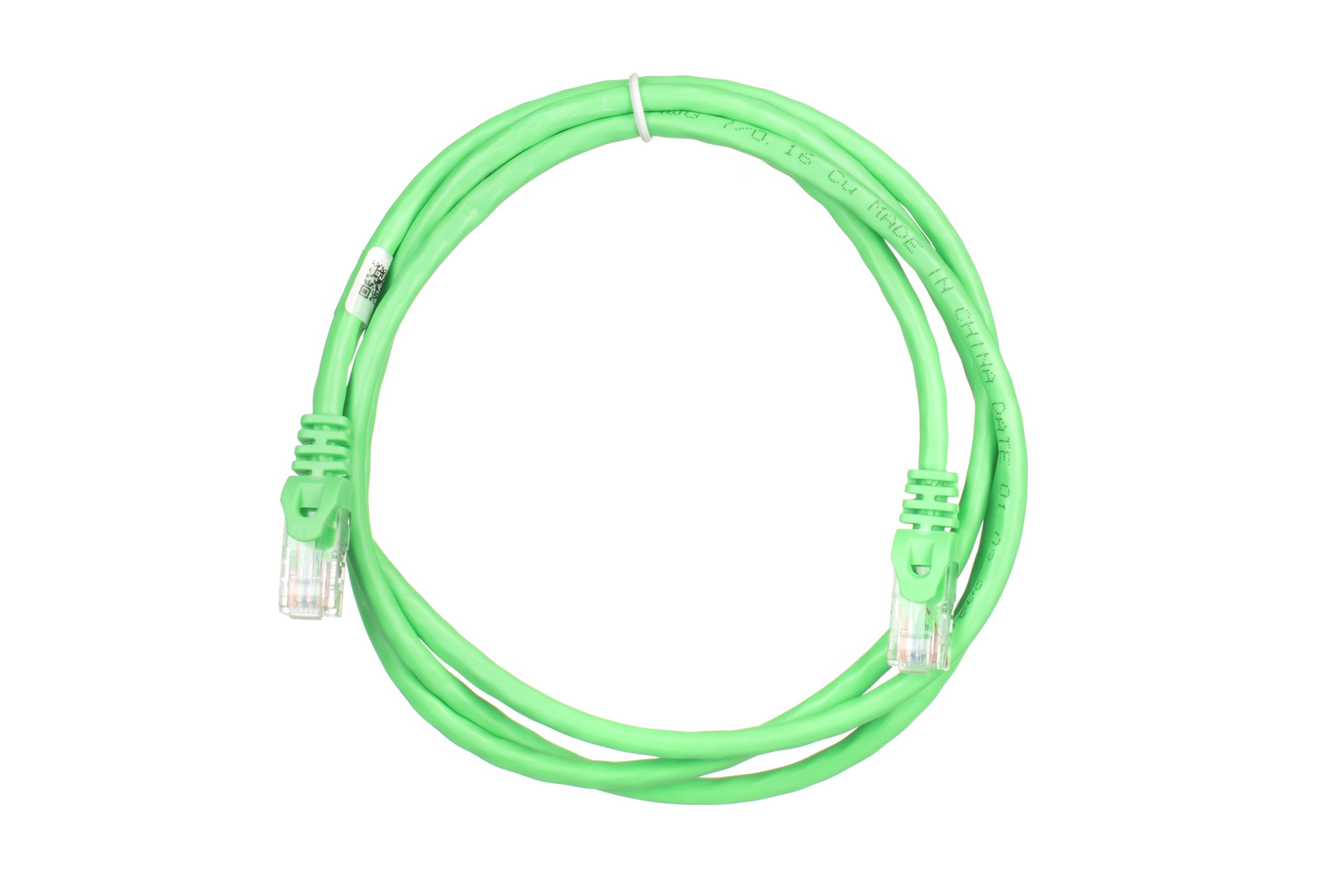 Патч-корд 2E Cat 6, UTP, RJ45, 26AWG, 7/0.16 Cu, 1.50 m, PVC, Green (2E-PC6COP-150GRN)