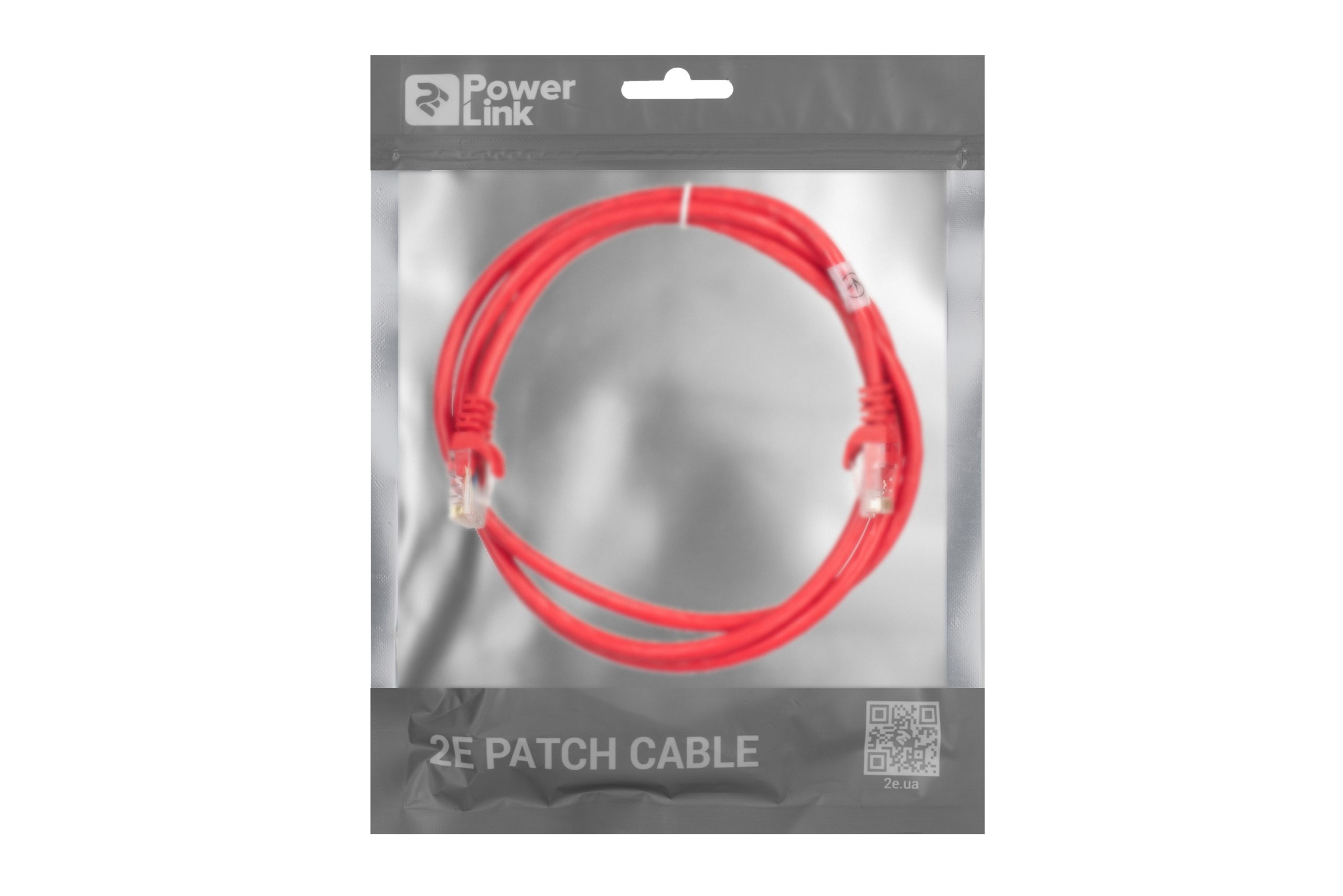 Патч-корд 2E Cat 6, UTP, RJ45, 26AWG, 7/0.16 Cu, 1.50 m, PVC, Red (2E-PC6COP-150RD)