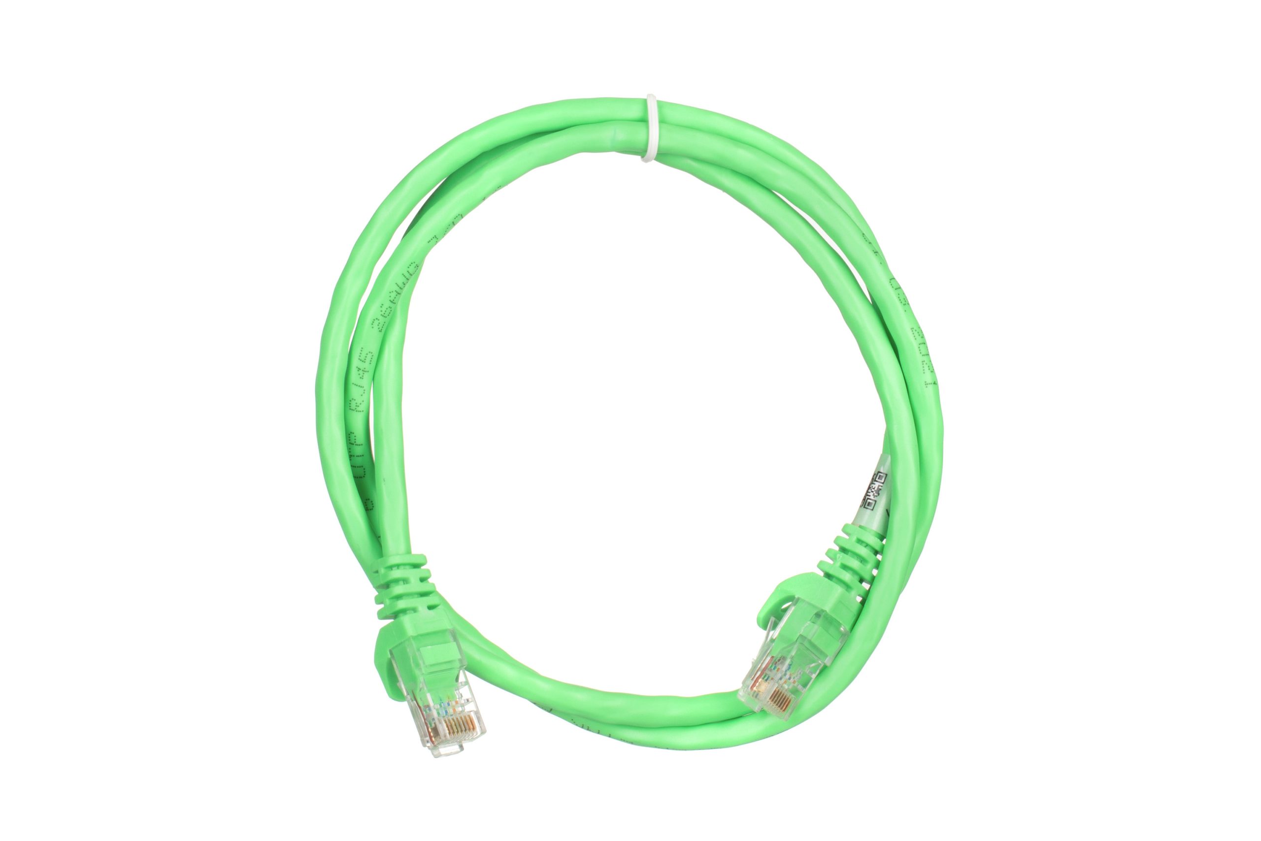 Патч-корд 2E Cat 6, UTP, RJ45, 26AWG, 7/0.16 Cu, 1.00 m, PVC, Green (2E-PC6COP-100GRN)