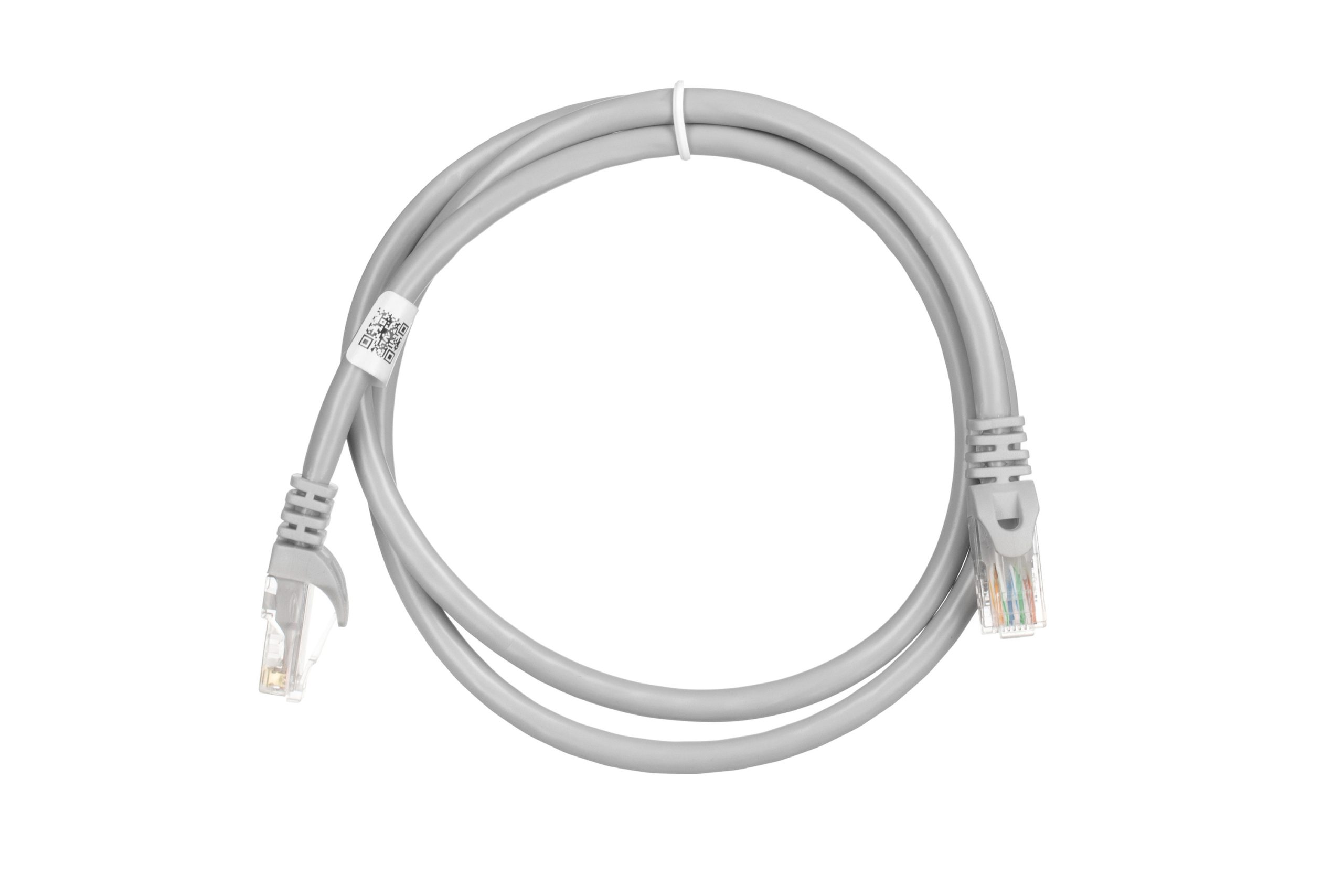 Патч-корд 2E Cat 6, UTP, RJ45, 26AWG, 7/0.16 Cu, 1.00 m, PVC, Grey (2E-PC6COP-100GRY)