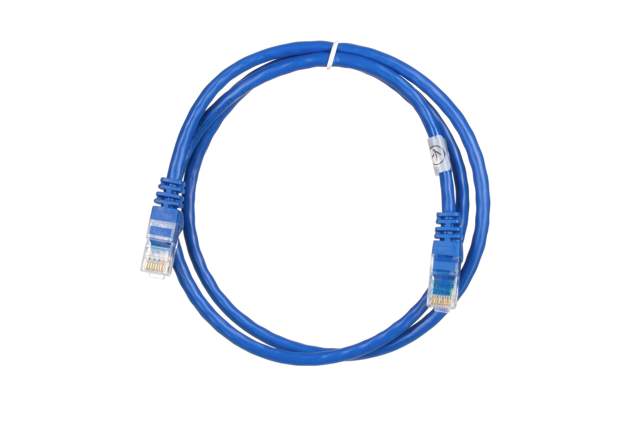 Патч-корд 2E Cat 6, UTP, RJ45, 26AWG, 7/0.16 Cu, 1.00 m, ПВХ, Blue (2E-PC6COP-100BL)