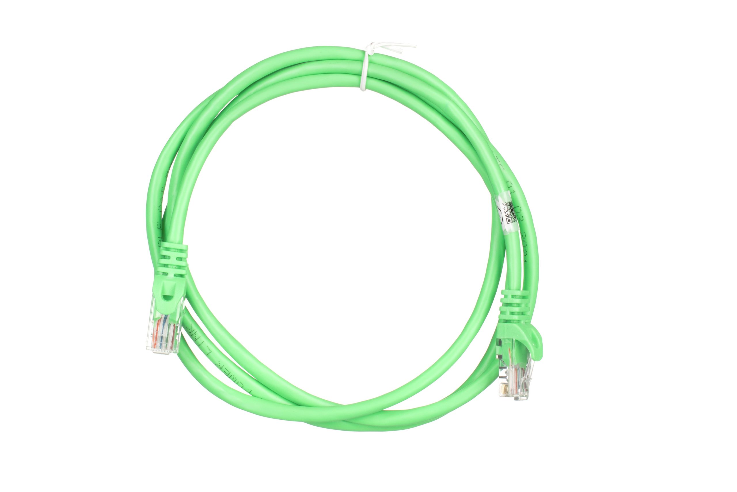 Патч-корд 2E Cat 5e, UTP, RJ45, 26AWG, 7/0.16 CCA, 1.50 m, PVC, Green (2E-PC5ECA-150GRN)