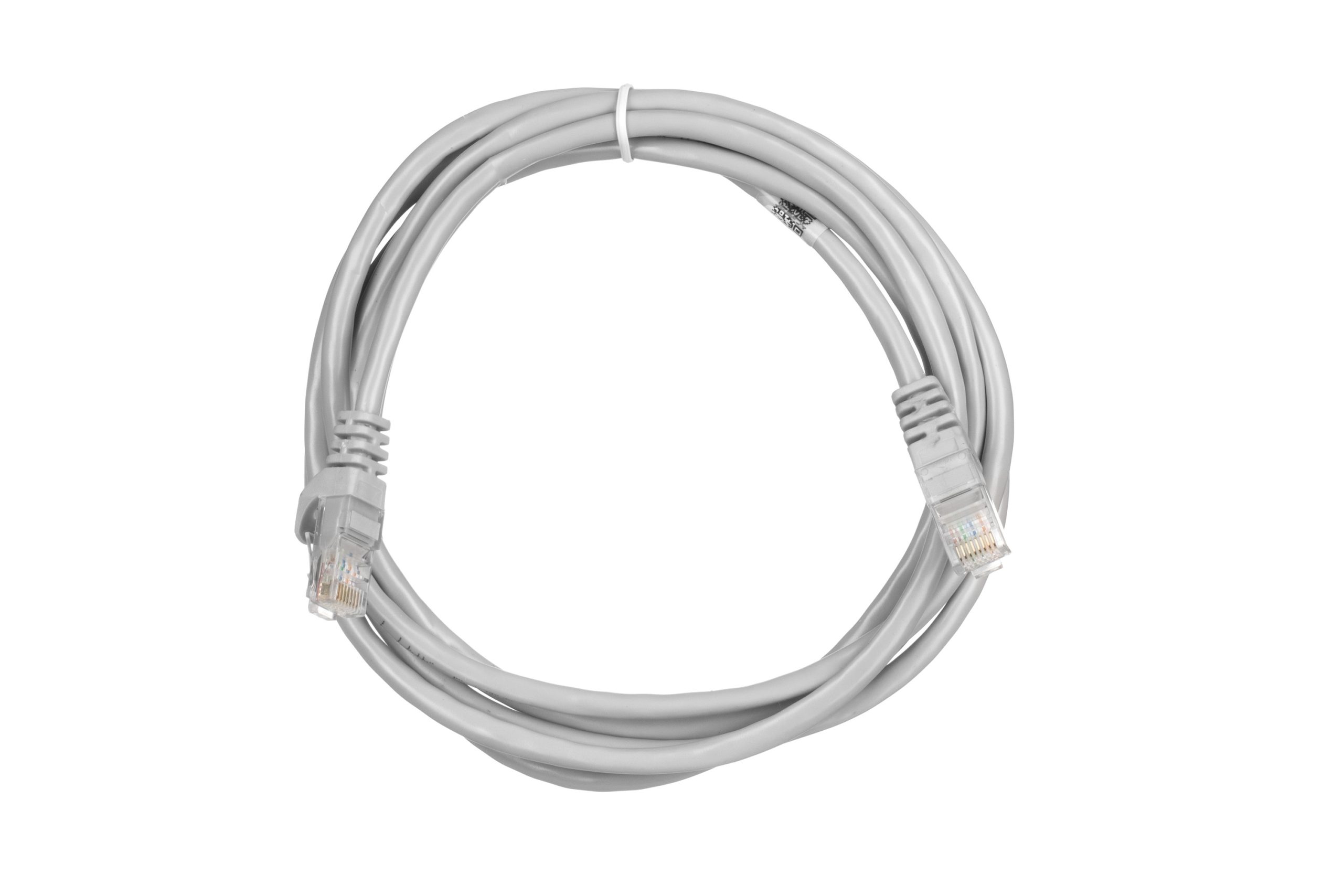 Патч-корд 2E Cat 5e, UTP, RJ45, 26AWG, 7/0.16 Cu, 2.20 m, PVC, Grey (2E-PC5ECOP-220GRY)