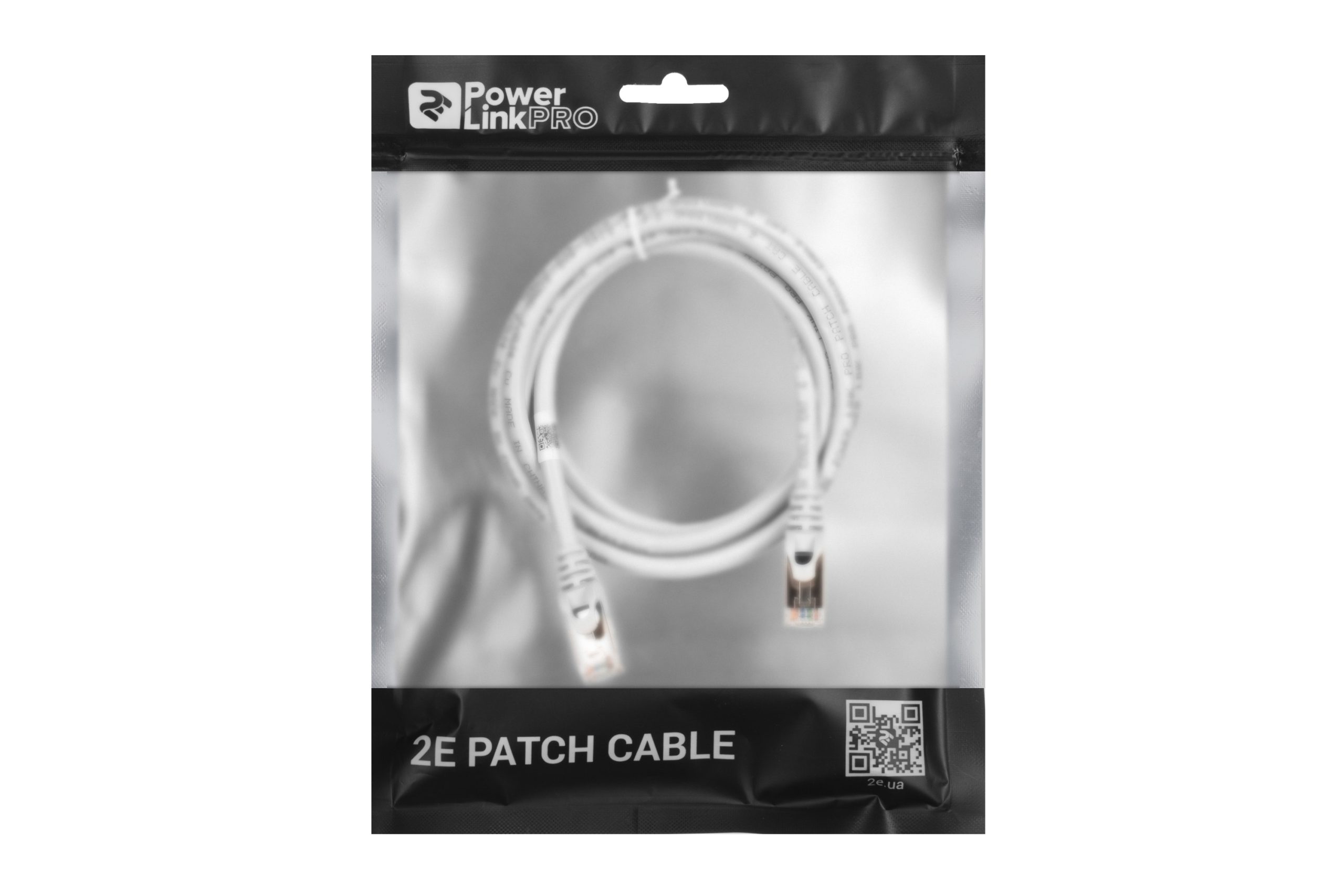 Патч-корд 2E Cat 6, S-FTP, RJ45, 4Х2 27AWG, 7/0.14 Cu, 1.50 m, PVC, Grey (2E-PC6SFTPCOP-150GRY)