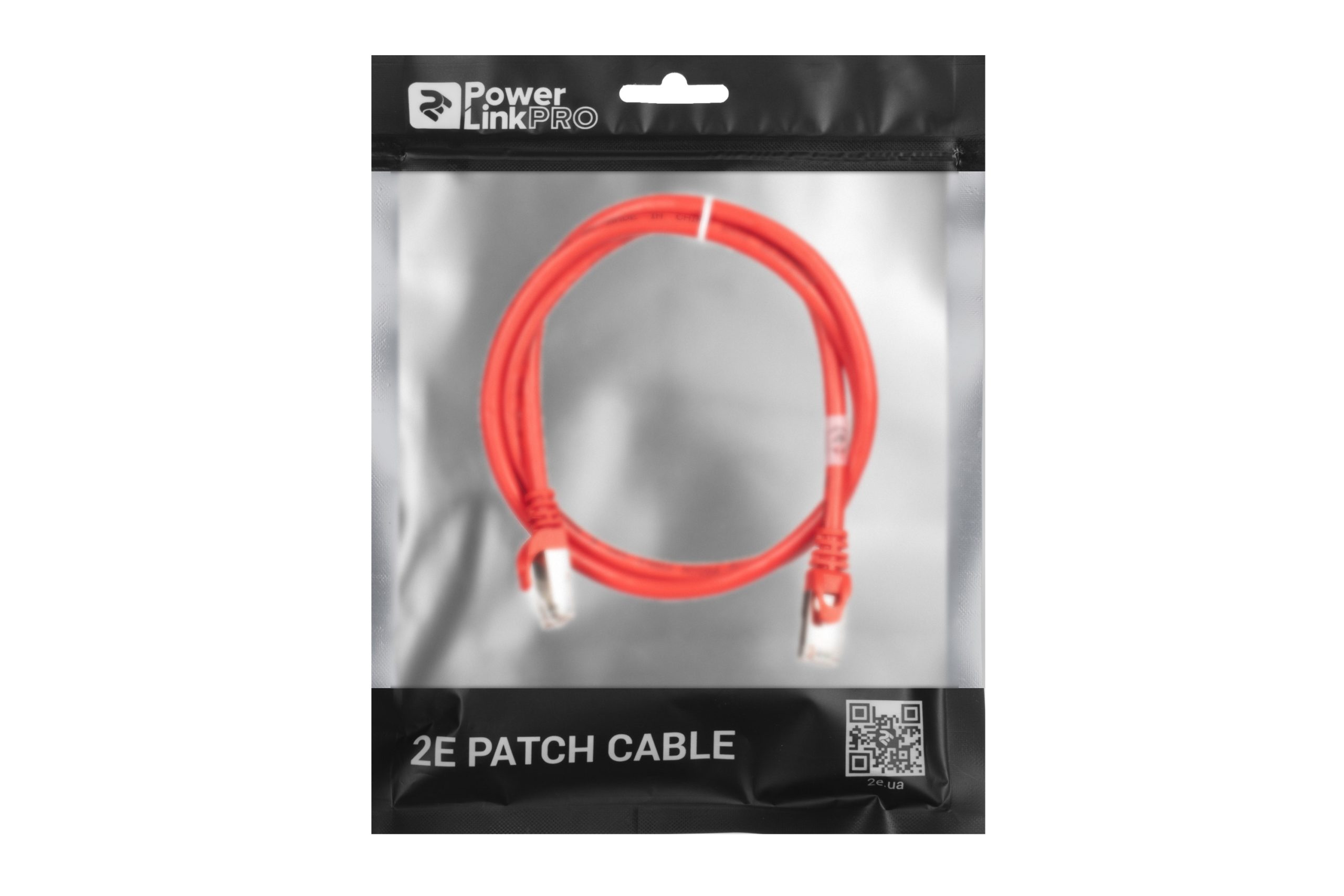 Патч-корд 2E Cat 6, S-FTP, RJ45, 4Х2 27AWG, 7/0.14 Cu, 1.00 m, PVC, Red (2E-PC6SFTPCOP-100RD)