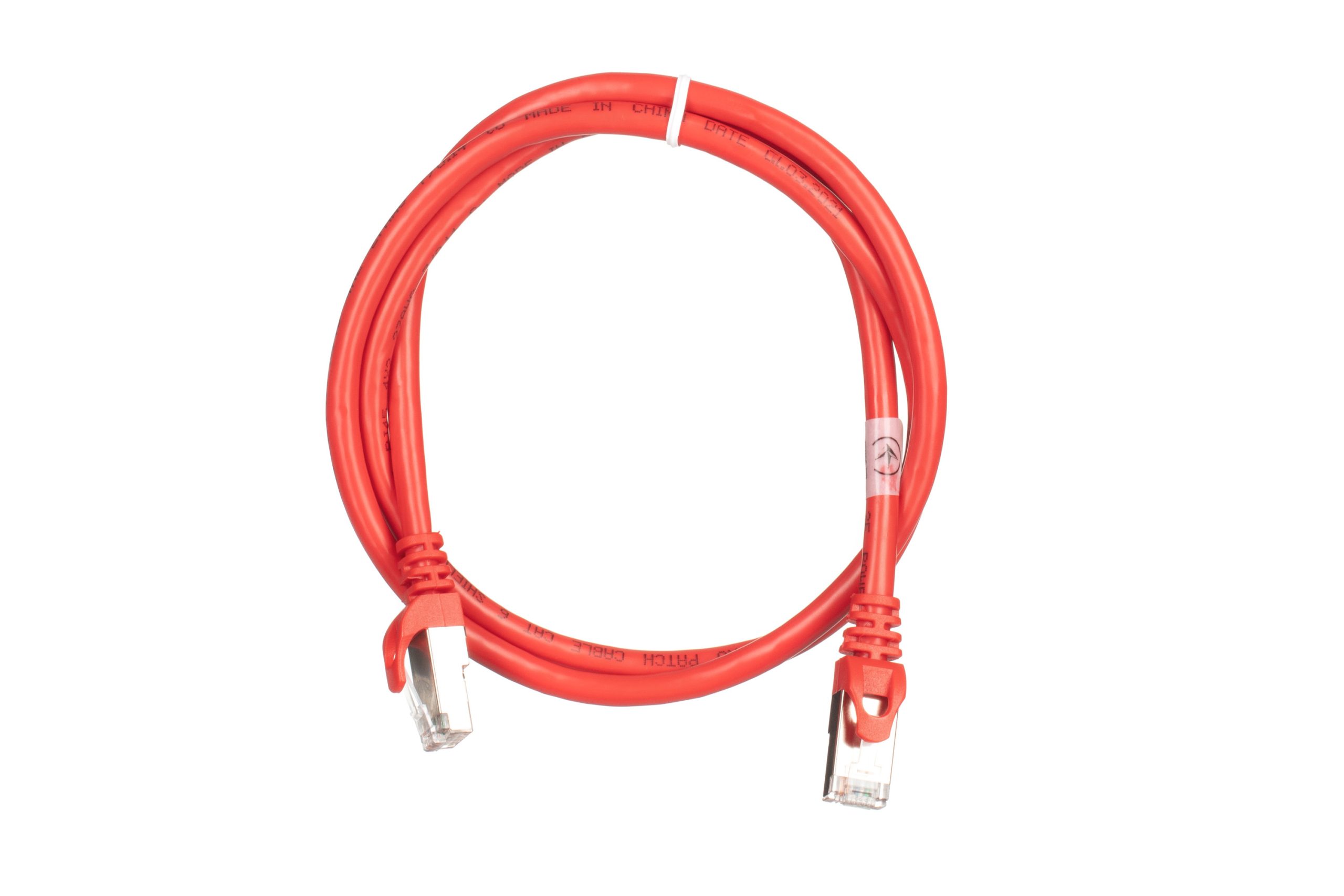 Патч-корд 2E Cat 6, S-FTP, RJ45, 4Х2 27AWG, 7/0.14 Cu, 1.00 m, PVC, Red (2E-PC6SFTPCOP-100RD)