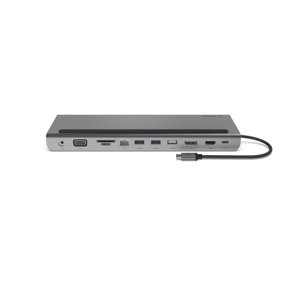 USB хаб Belkin USB-C 11in1 Multiport Dock (INC004BTSGY)