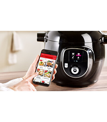 Мультиварка-скороварка Tefal Cook4me+ Connect CY855830