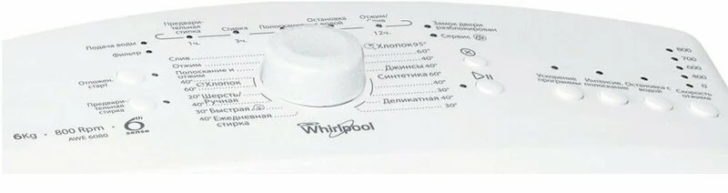 Вертикальная стиральная машина Whirlpool AWE6080UA