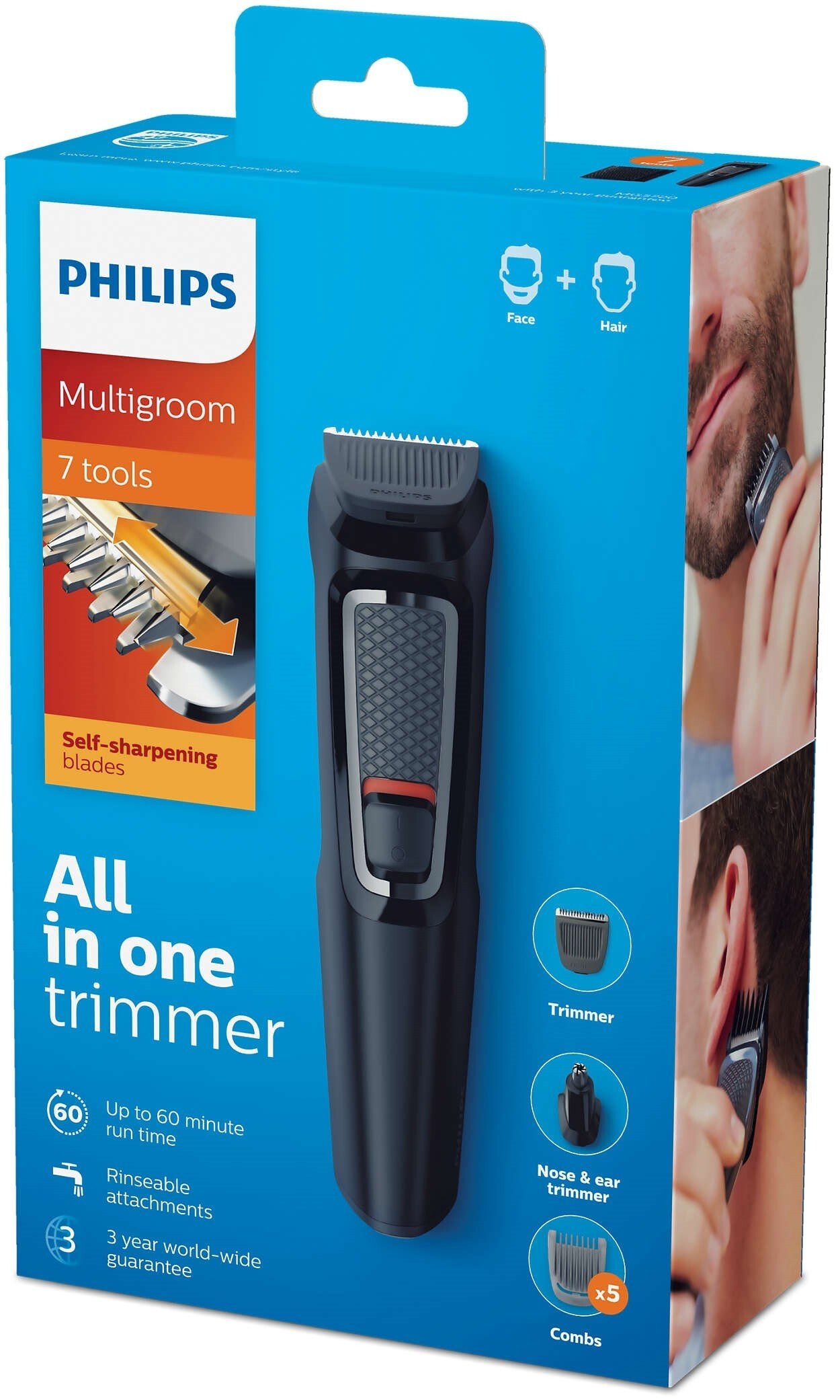 Тример універсальний Philips Series 3000 MG3720/15