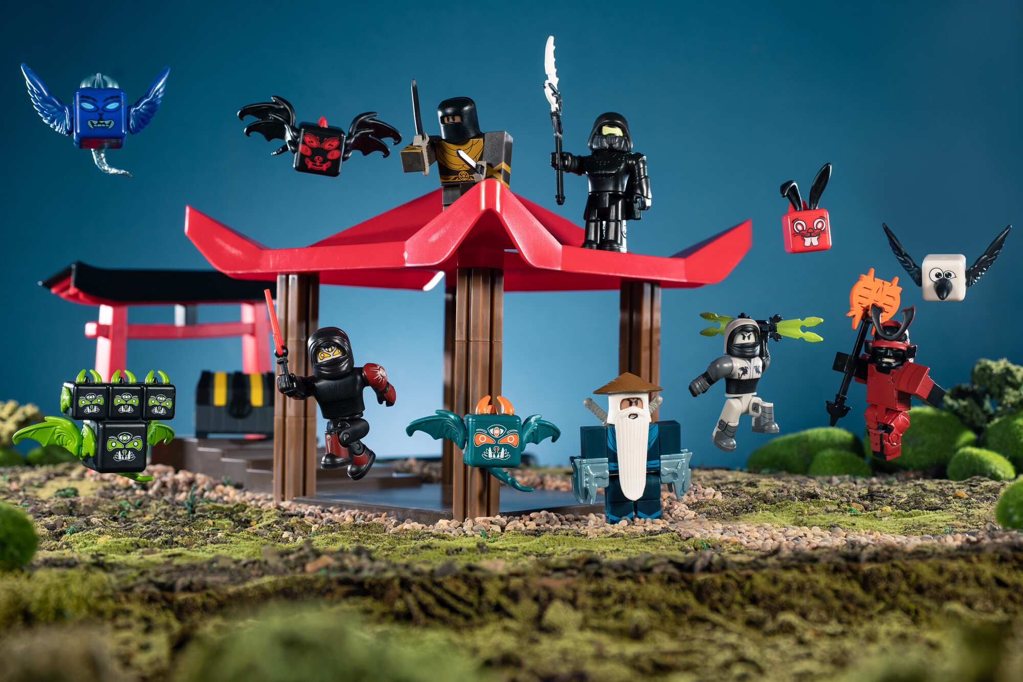 Ігрова колекційна фігурка Jazwares Roblox Deluxe Playset Ninja Legends W10