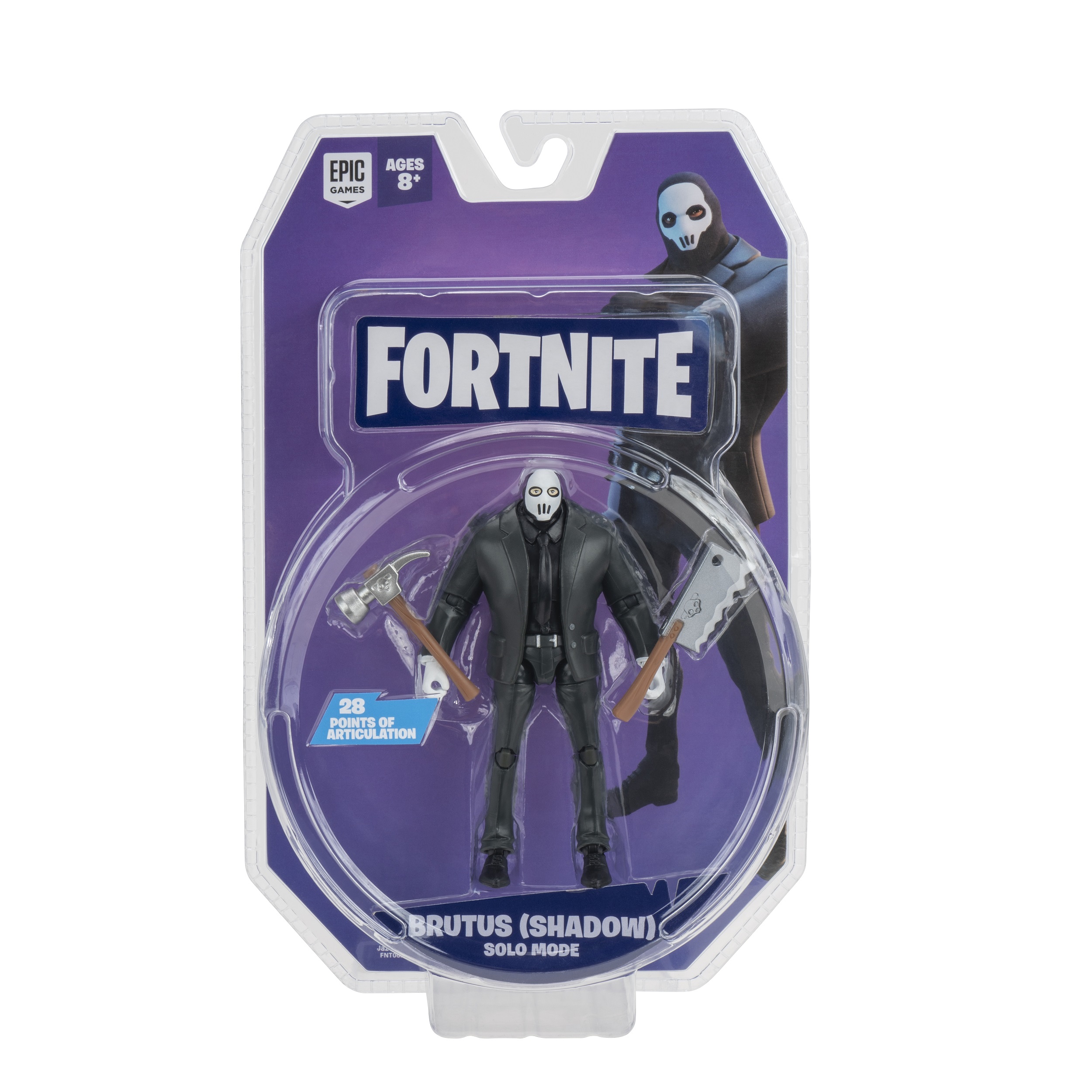 Колекційна фігурка Jazwares Fortnite Solo Mode Brutus-Shadow S8