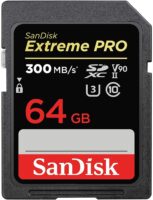 Карта пам`яті SanDisk SDXC 64GB C10 Extreme Pro UHS-II U3 V90 R300/W260MB/s (SDSDXDK-064G-GN4IN)