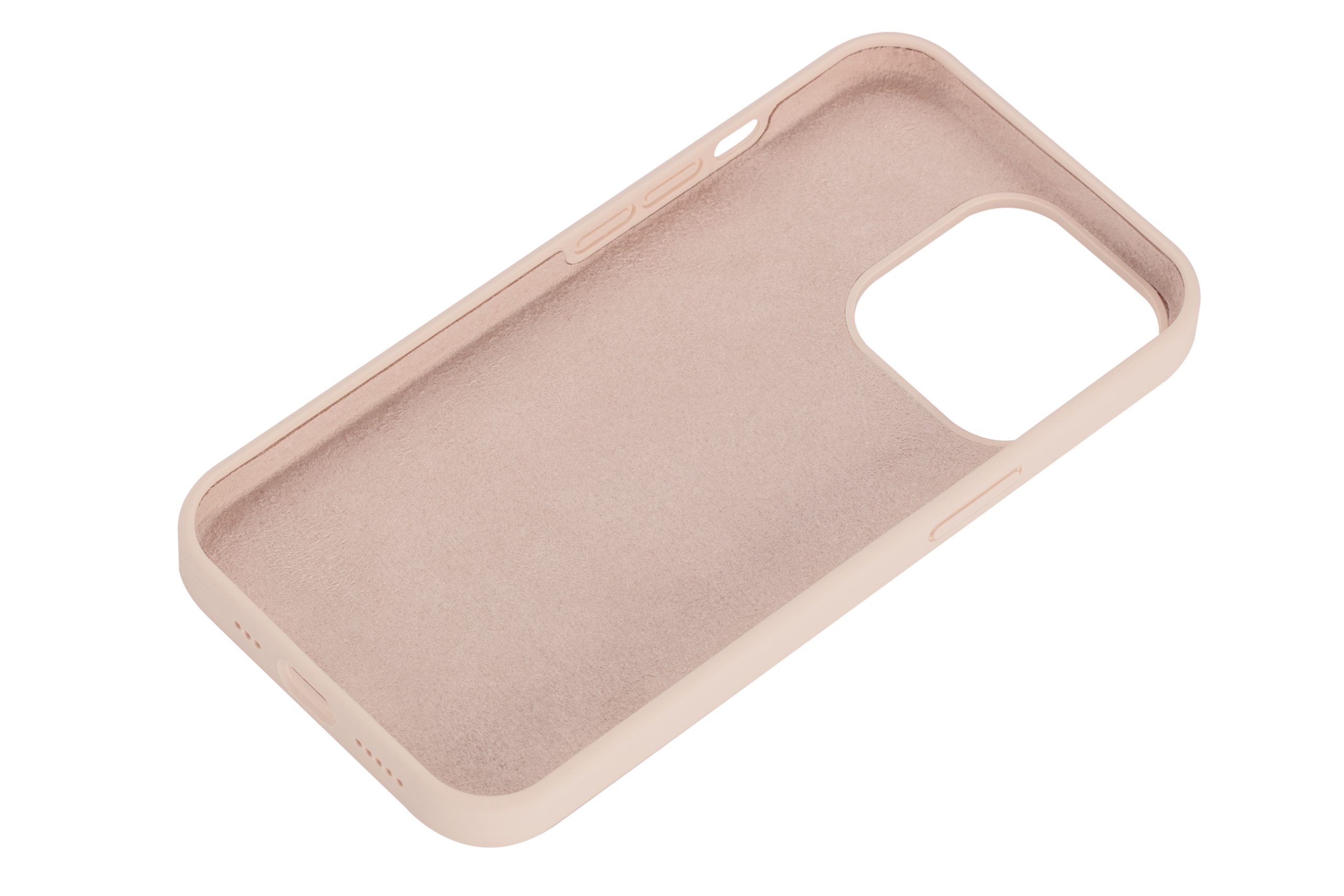 Чехол 2Е для iPhone 13 Pro Liquid Silicone Sand Pink (2E-IPH-13PR-OCLS-RP)