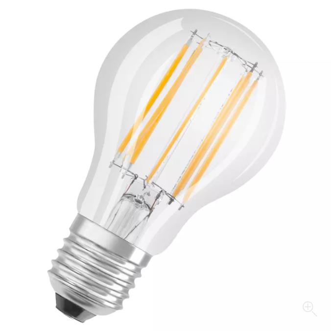 Лампа OSRAM LED E27 11Вт 4000K 1521Лм A100