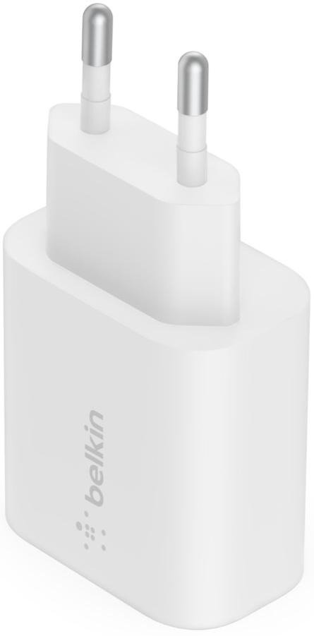 Зарядний пристрій мережевий Belkin 25Вт USB-С PD PPS, білий