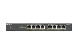 Комутатор NETGEAR GS308PP 8xGE PoE +, некерований