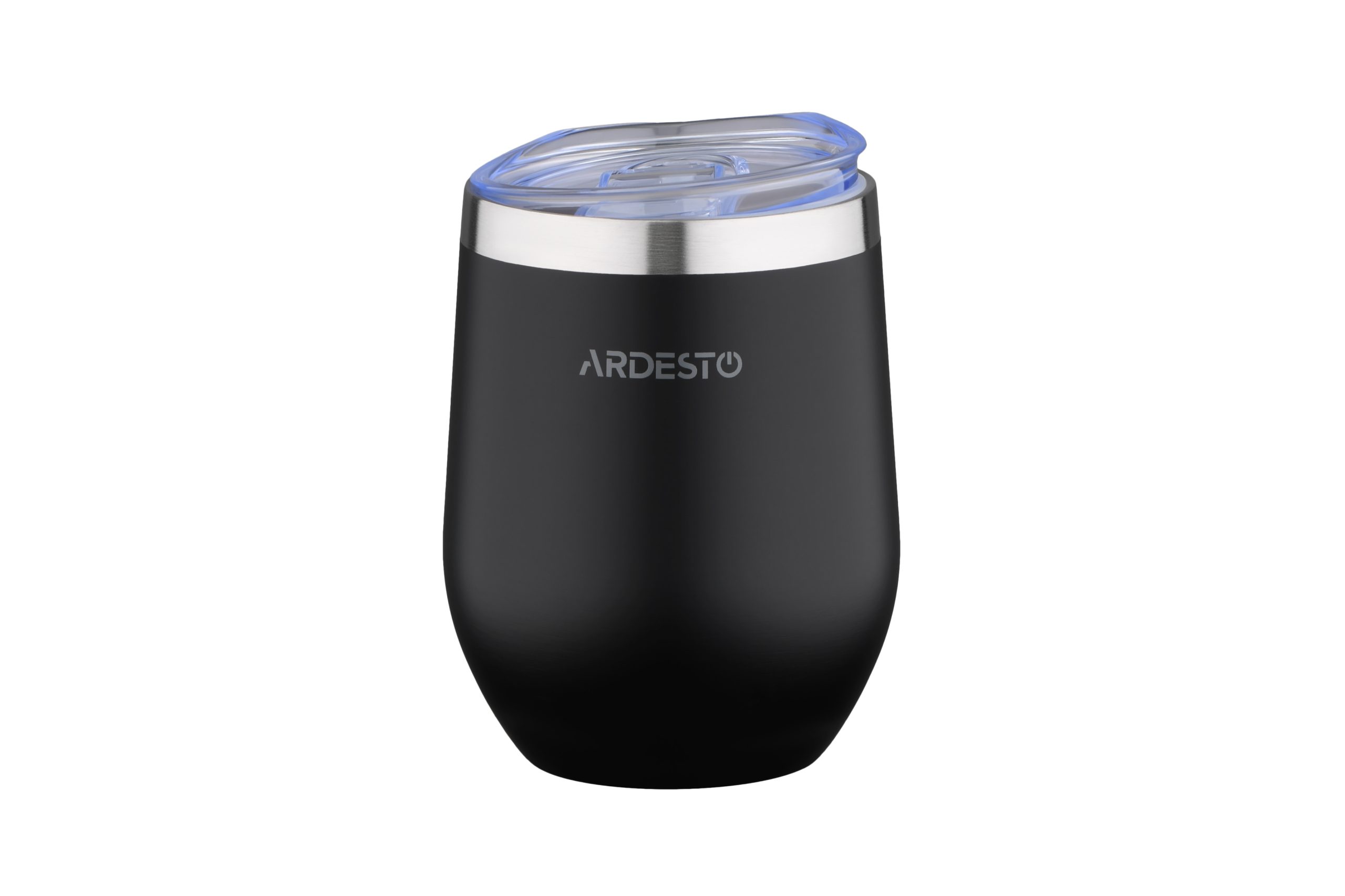 Термокухоль Ardesto Compact Mug, 350мл, нержавіюча сталь, чорний