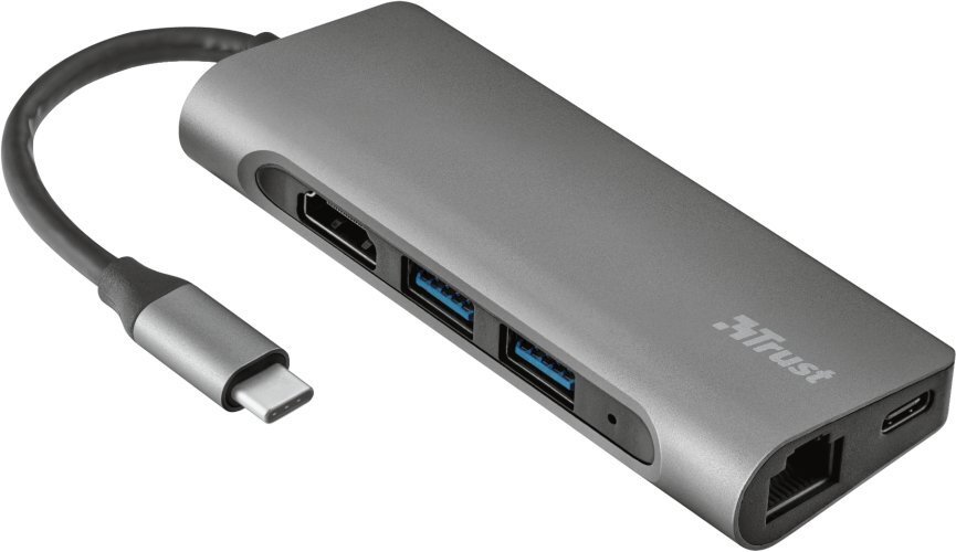 USB-хаб Trust Dalyx 7-IN-1 USB-C Aluminium (23775_TRUST)